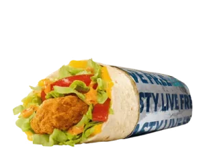 Cheesy Baja Crispy Tender Wrap